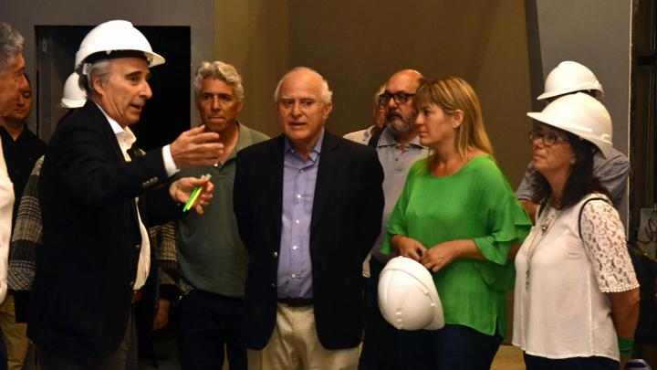 Lifschitz recorrió en Rosario el Museo del Deporte 