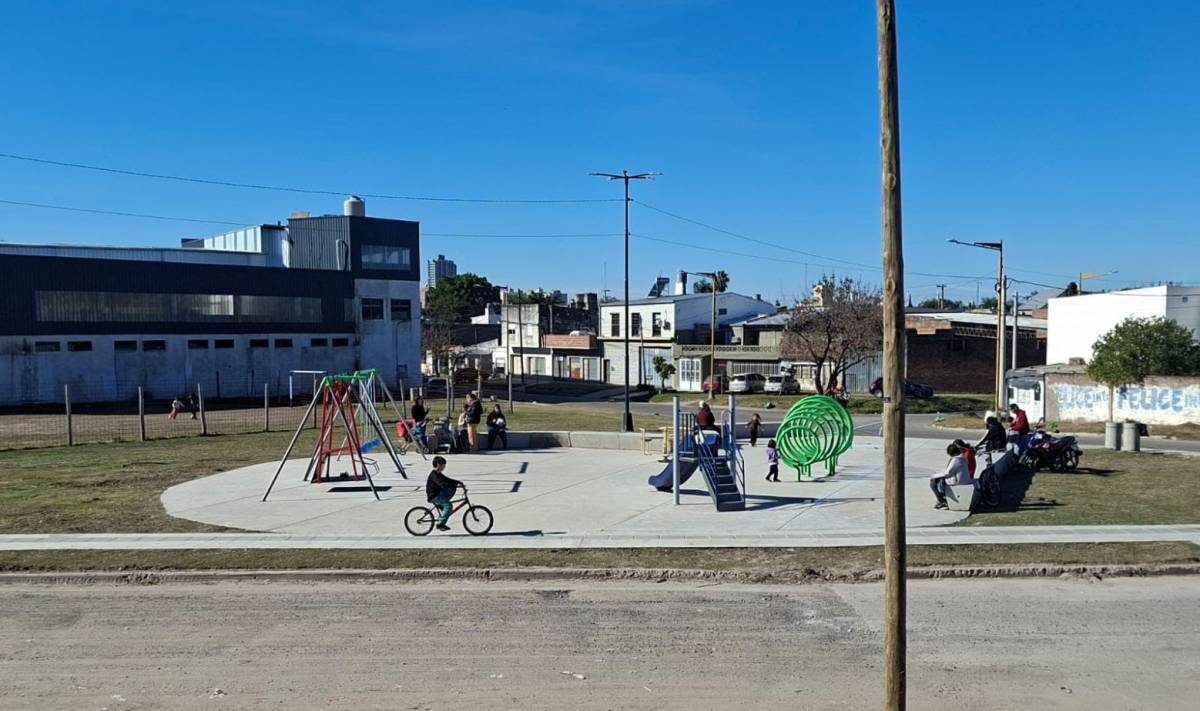 De espacio abandonado a nueva plaza 
