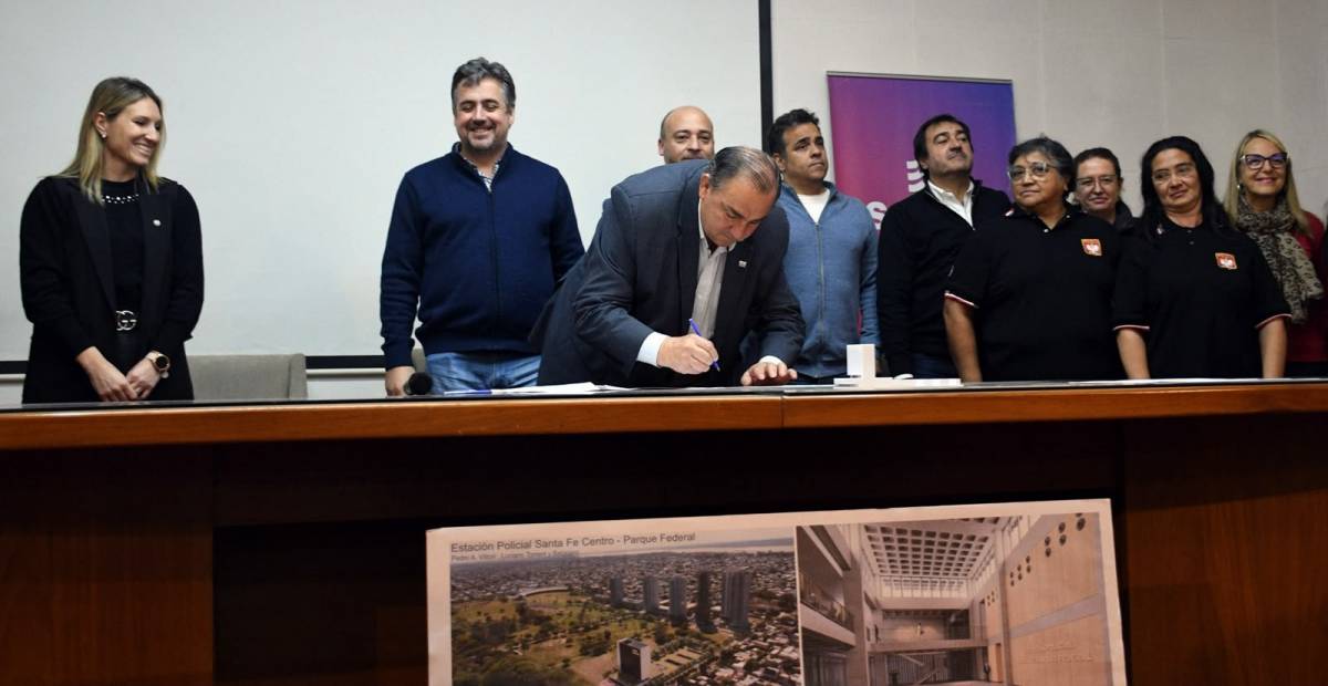 Poletti habló sobre las obras de su gestión: 