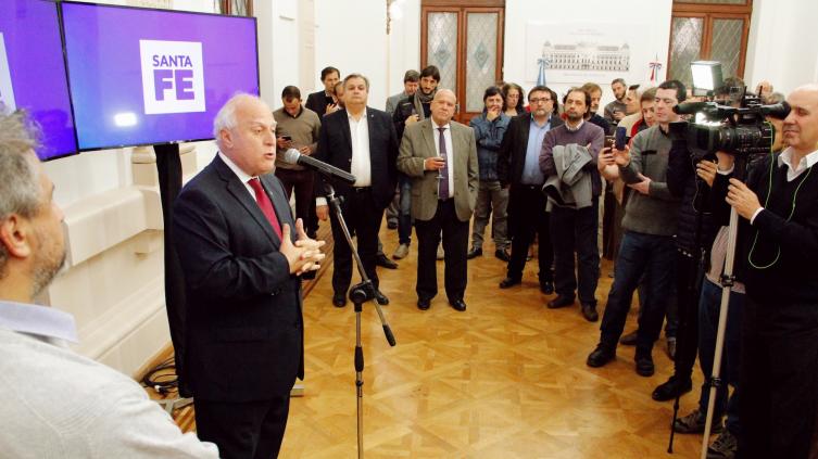 Lifschitz: “Estamos orgullosos de los periodistas de Santa Fe” 