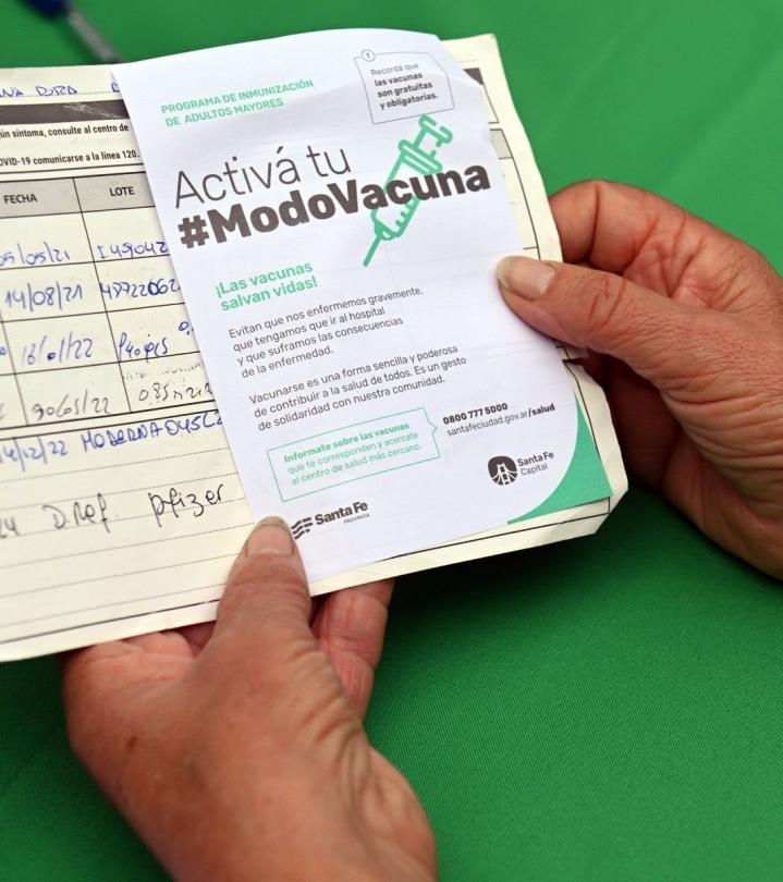 Gripe y neumonía: dónde vacunarte en la ciudad de Santa Fe