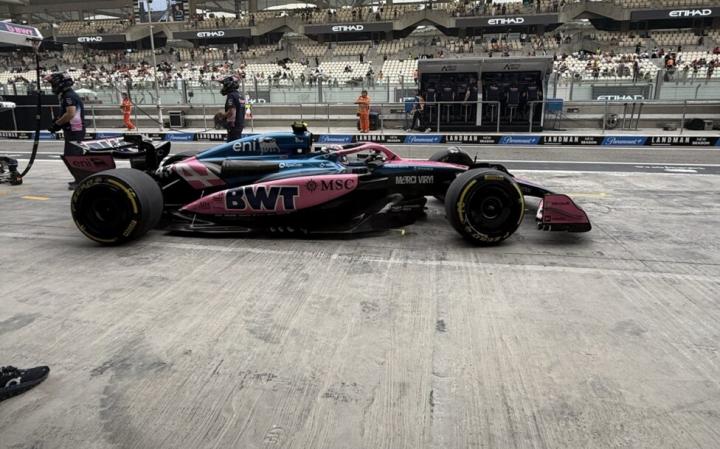 F1 en Abu Dhabi: Colapinto fue Top 10 en la primera práctica