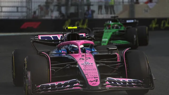 Franco Colapinto terminó arriba de Pierre Gasly en la FP2