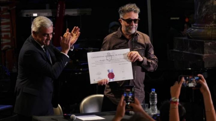 Fito Páez, Doctor Honoris Causa de la UNR