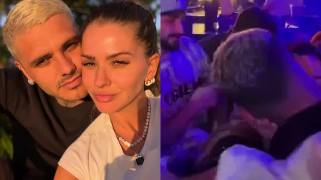 Mauro Icardi estuvo a los besos con una mujer en Turquía