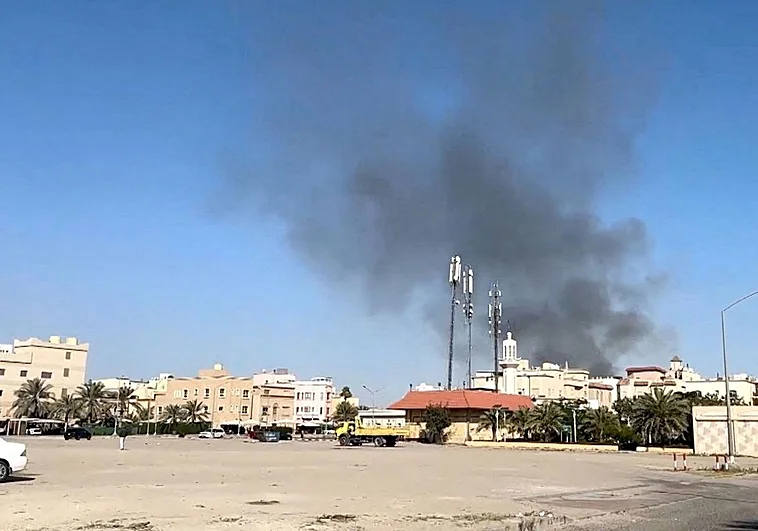 La embajada de EE.UU. en Riad fue atacada por drones