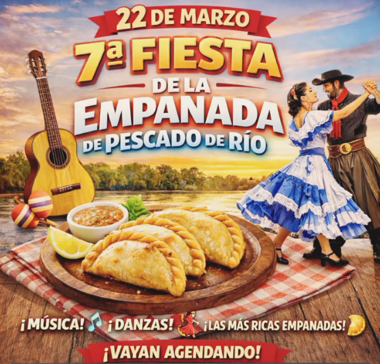 Se viene la Fiesta de la Empanada de Pescado de Río