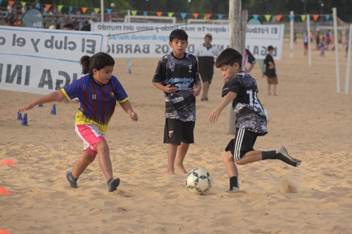  Liga Infantil de los Barrios reunió a más de 1000 chicos