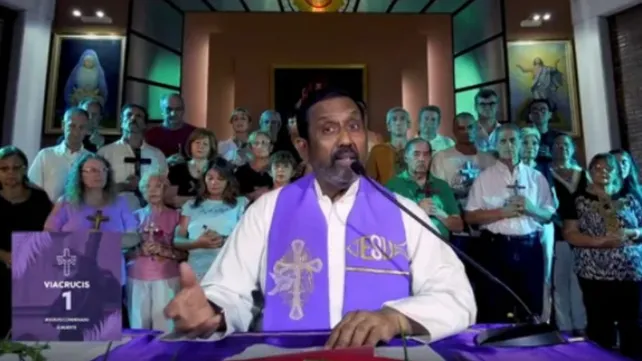 Otra Semana Santa sin el Viacrucis del padre Ignacio