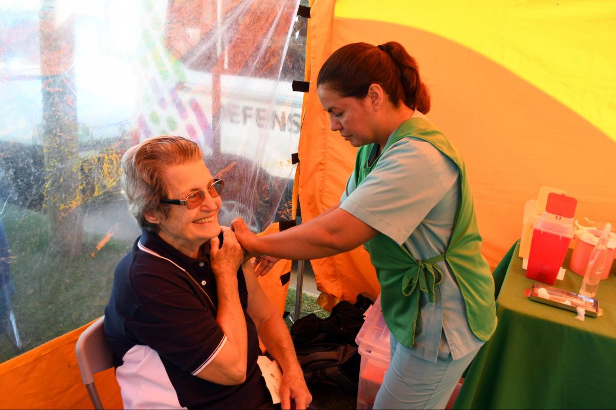 Santa Fe Ciudad: más de 10.000 vacunas aplicadas