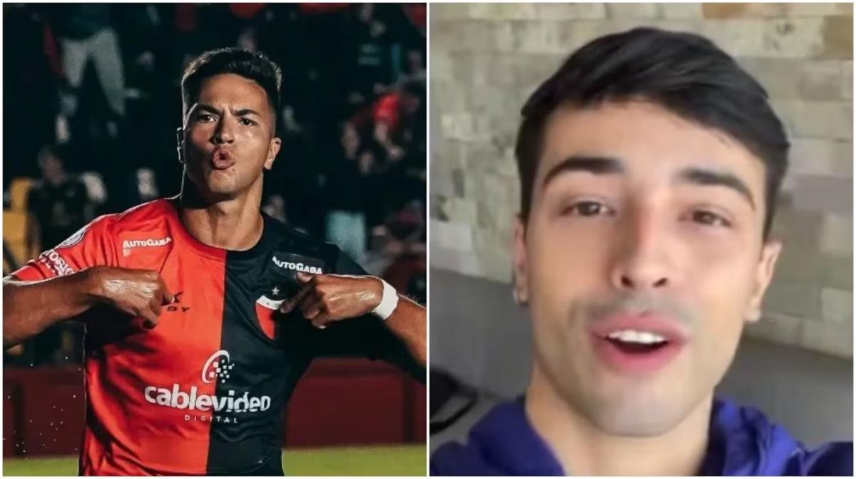 La figura de Colón de Santa Fe presentó a su novio