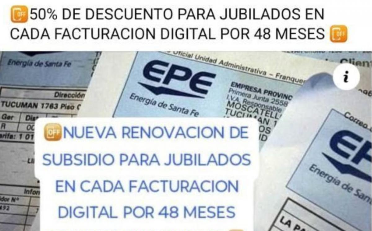 EPE alerta por estafas virtuales a jubilados