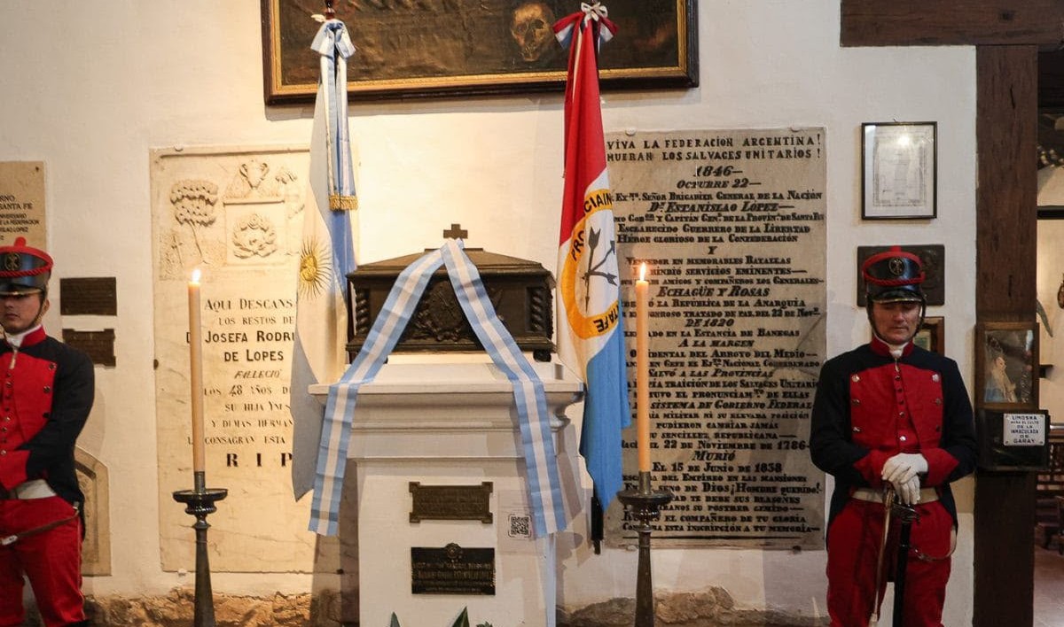 Declaran Héroe Nacional al brigadier Estanislao López 
