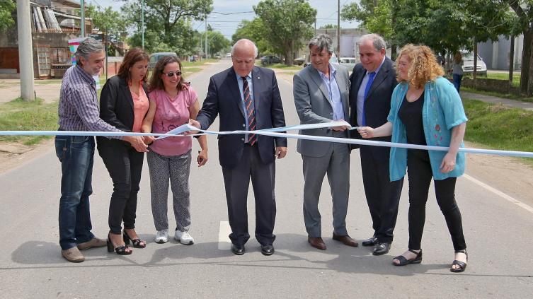 Inauguran obras de mejoramiento urbano en Santo Tomé