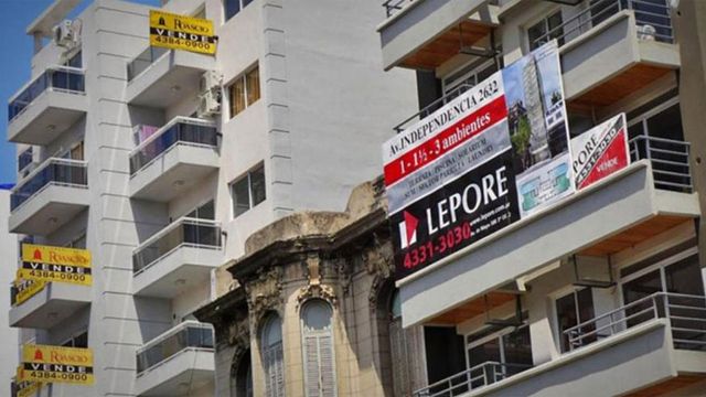 La venta de inmuebles se desplomó un 41,2 % 