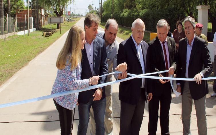 Lifschitz inauguró la nueva circunvalación de Gálvez