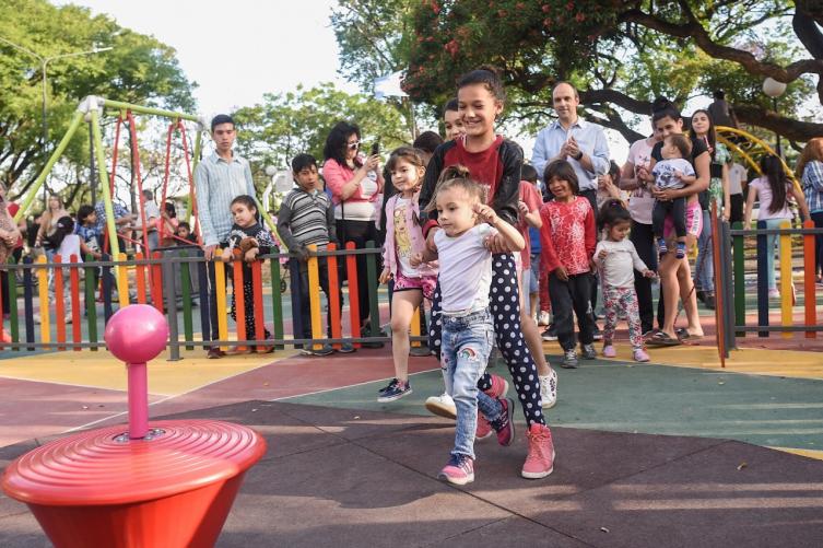 Otra plaza recuperada para los vecinos de Santa Fe