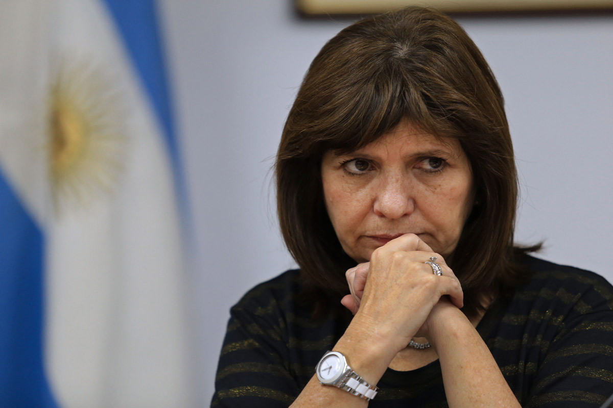 Bullrich: “A los que hagan piquetes los sacamos en 5 minutos” 