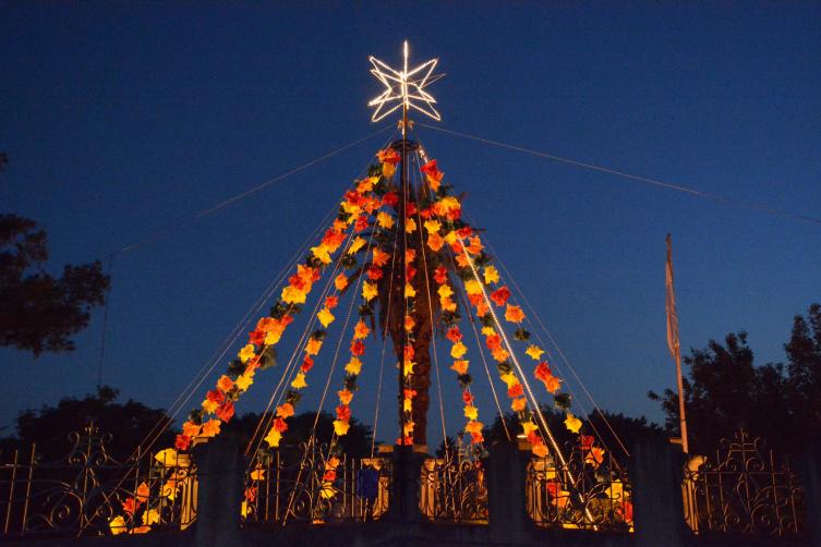 La Navidad en Rosario se enciende con un gran árbol
