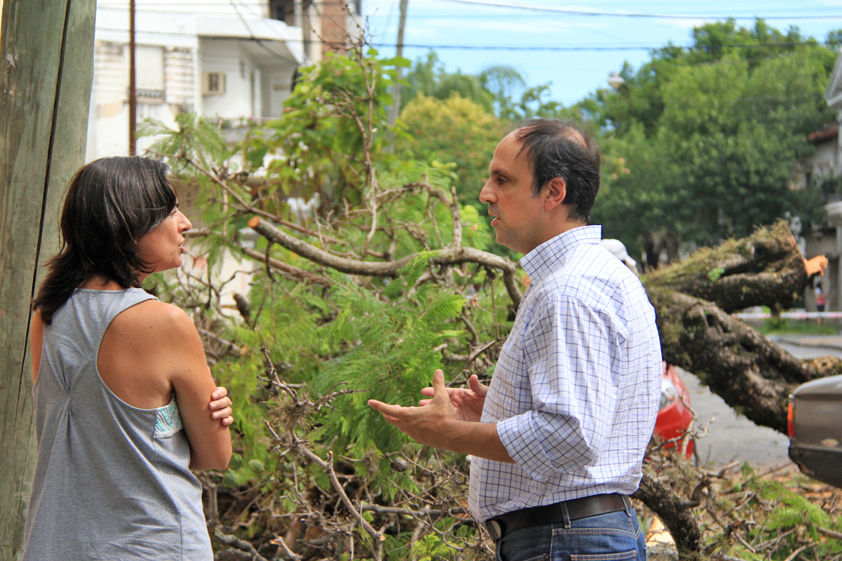 Municipio y provincia trabajan para normalizar la situación tras el temporal