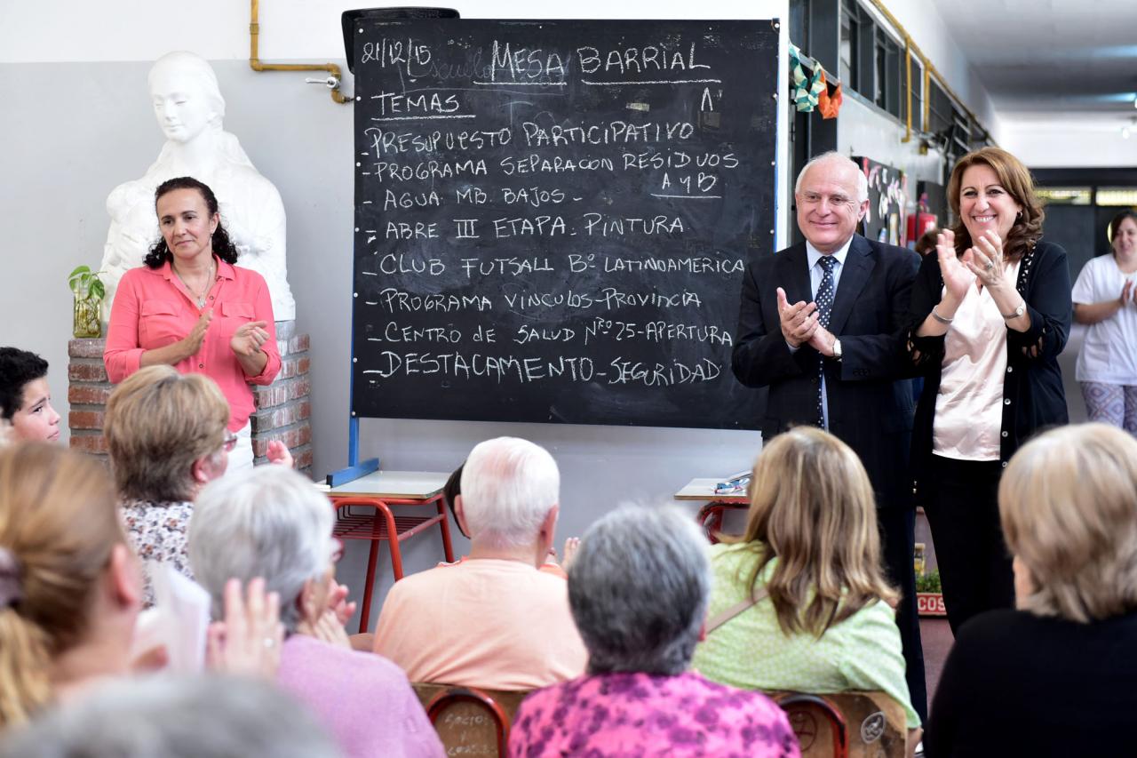 Lifschitz y Fein recorriendo las obras