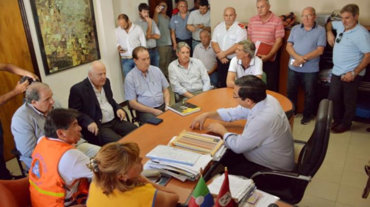Lifschitz reunió a la Junta de Protección Civil 