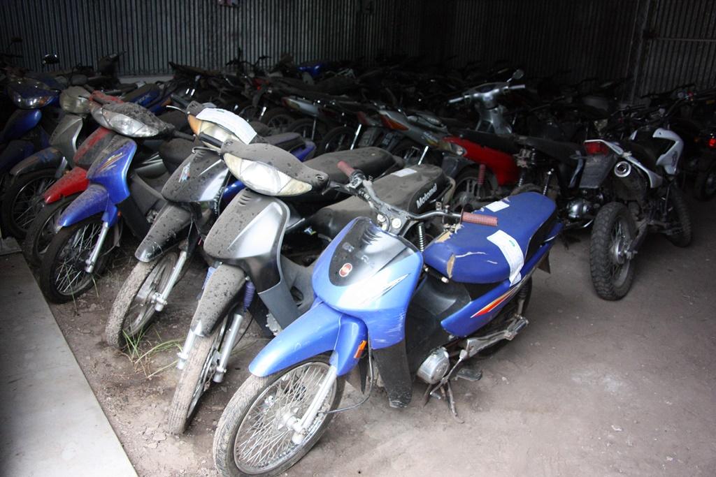 En Venado Tuerto, las motos marchan al corralón municipal