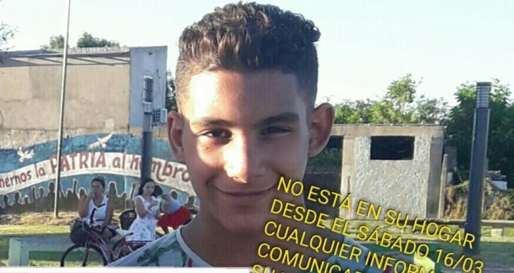 Buscan a Rodrigo Gian Salinas