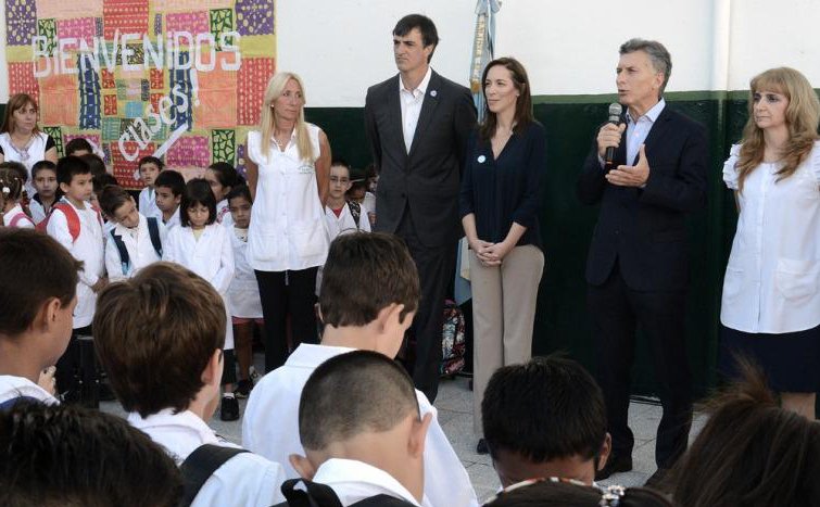 Macri inauguró el ciclo lectivo 2016