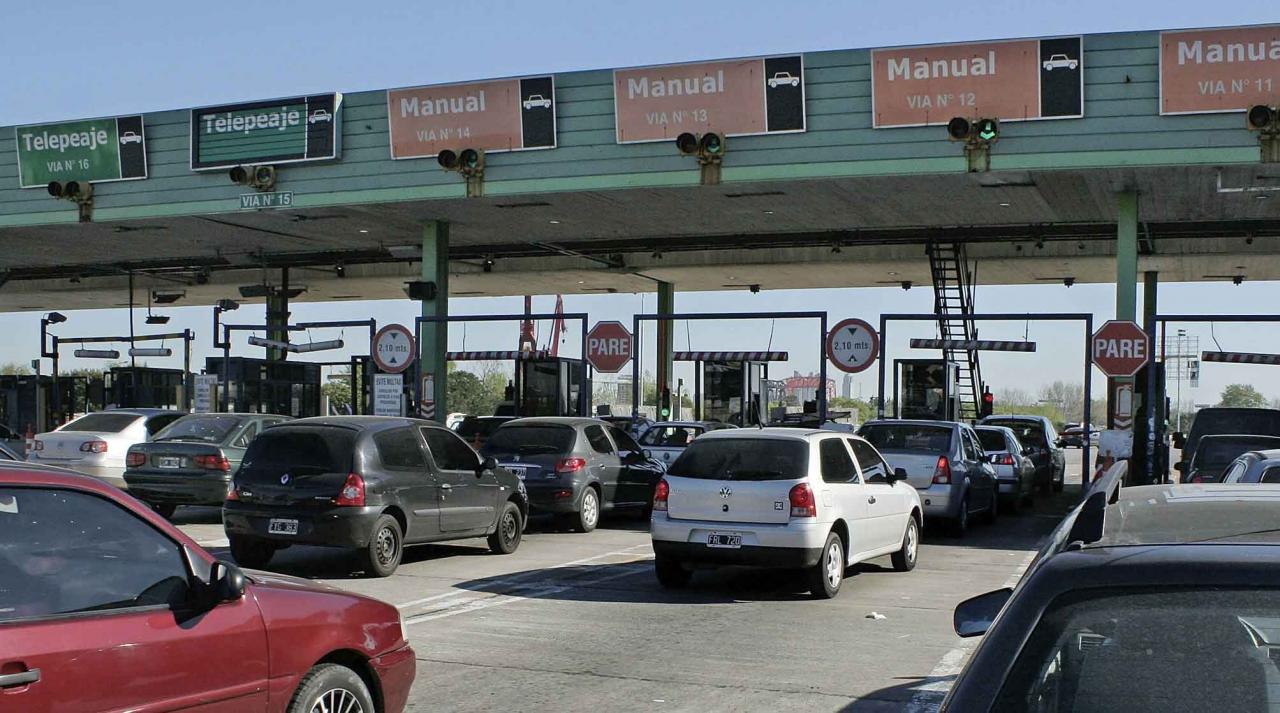 Incrementan un 400% los peajes en rutas nacionales