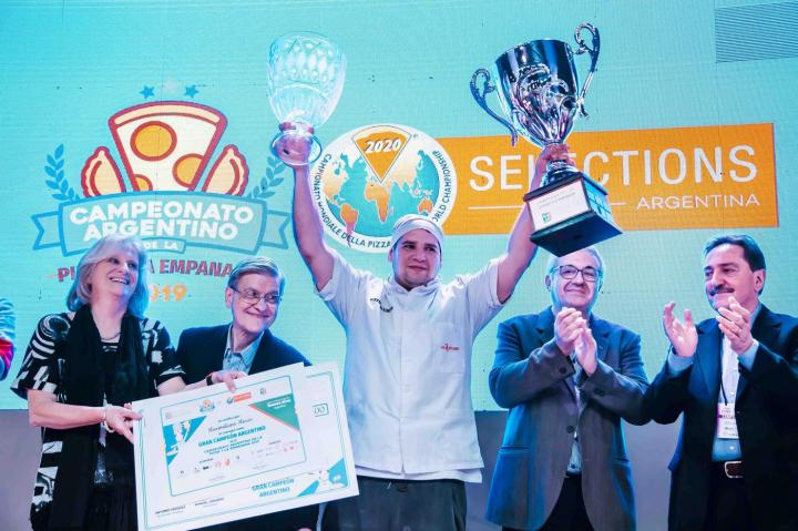 Maximiliano Mieres, el mejor maestro pizzero de Argentina