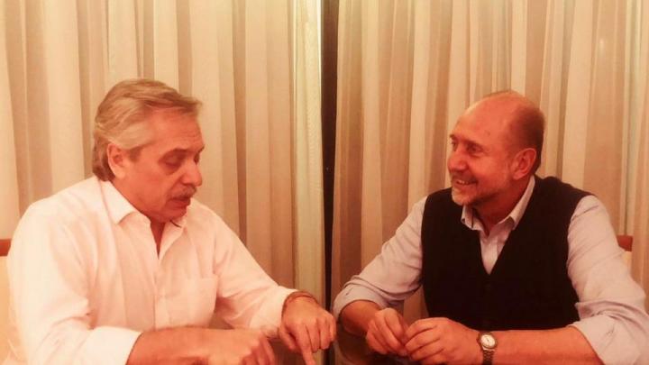 Alberto Fernández se reunió con Omar Perotti