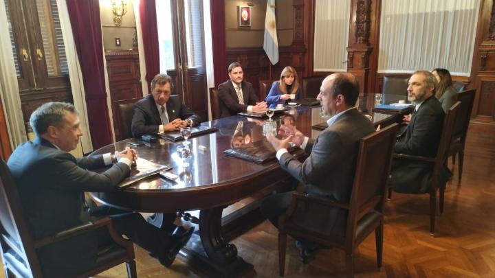 Corral se reunió con la Cámara Nacional Electoral