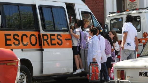 Aumentó un 15 % el transporte escolar