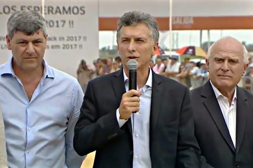Macri prometió “una revolución productiva” 