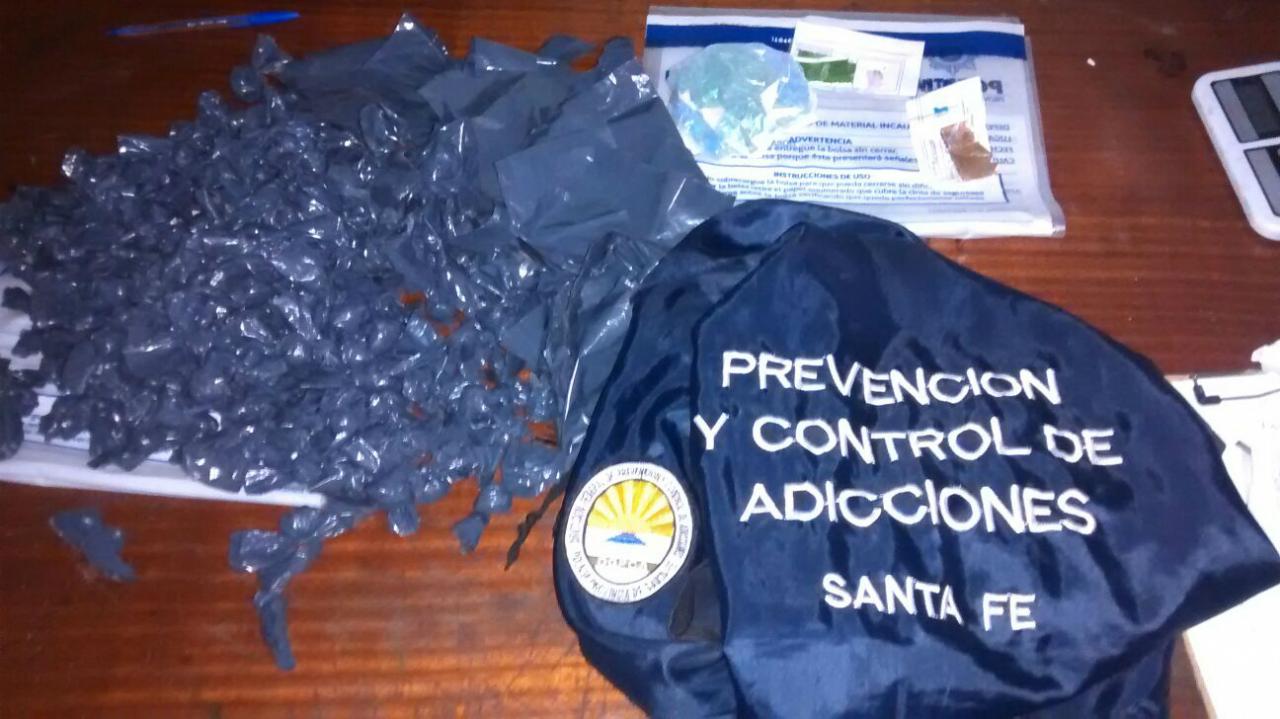 Secuestraron marihuana en una vivienda de Santa Fe 