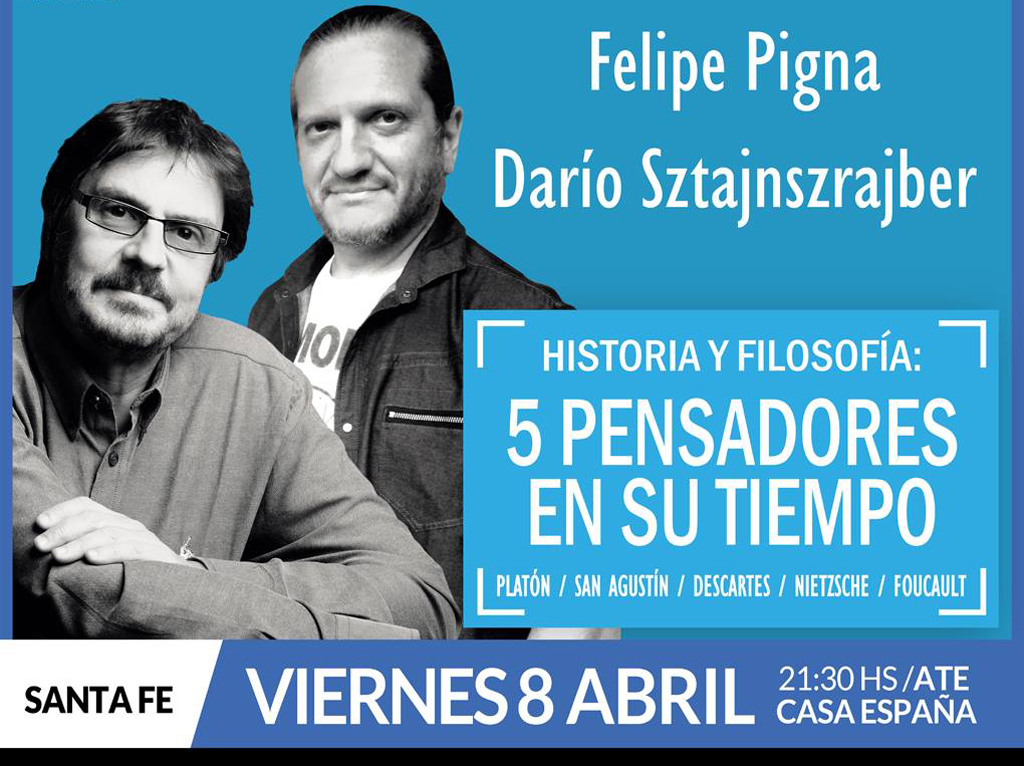 Felipe Pigna en ATE Casa España