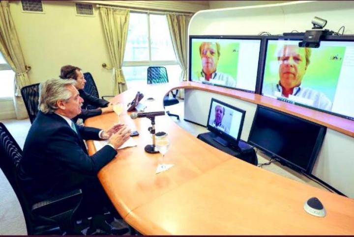 Fernández participó de la cumbre virtual del G20