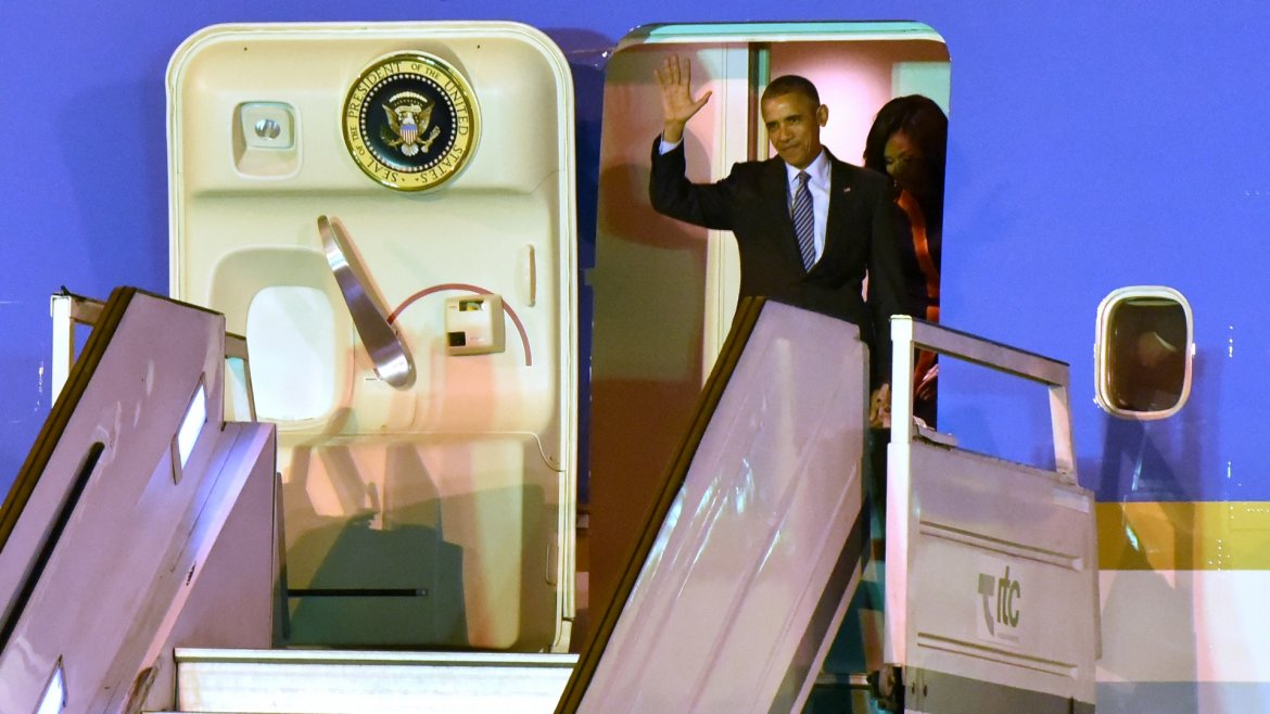 Obama ya está en Argentina