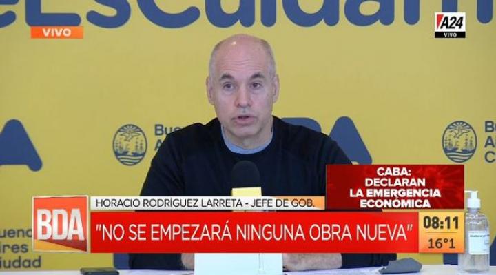 CABA: sin obra pública y pago con bonos a proveedores
