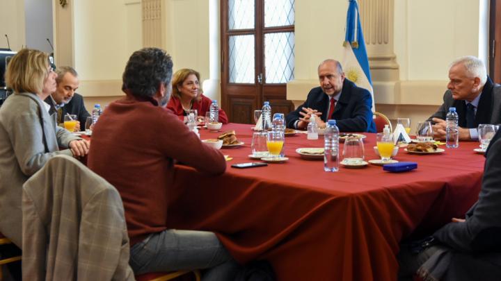 Perotti destacó el rol de la Anlis Malbrán
