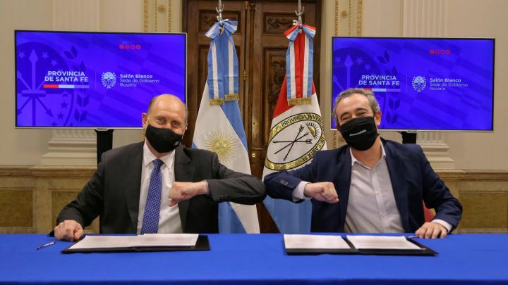 Auxilio financiero de la Provincia al Municipio de Rosario
