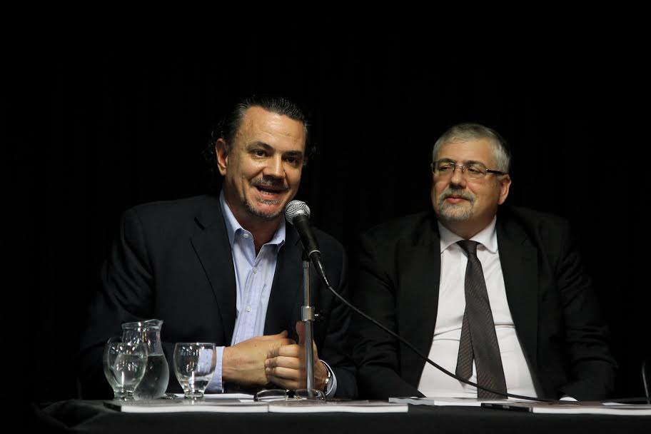 El legislador del PS y Miguel Ángel De Marco (h) 