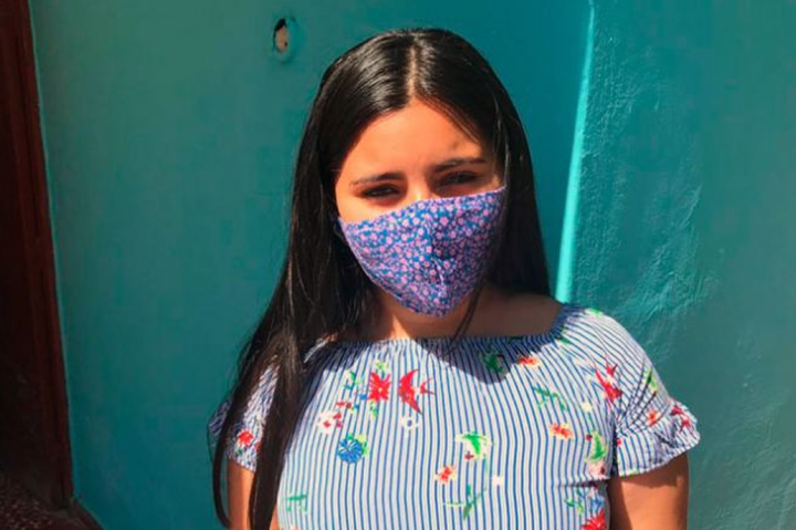  Fue abanderada sin computadora ni internet 