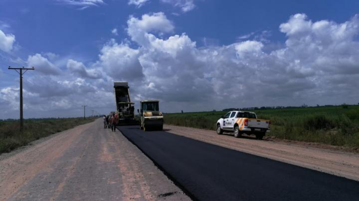 Casi 1.000 millones para pavimentar la ruta 39