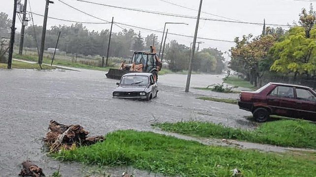 Venado Tuerto bajo agua