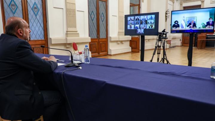 Perotti y Fernández, en reunión clave para definir acciones