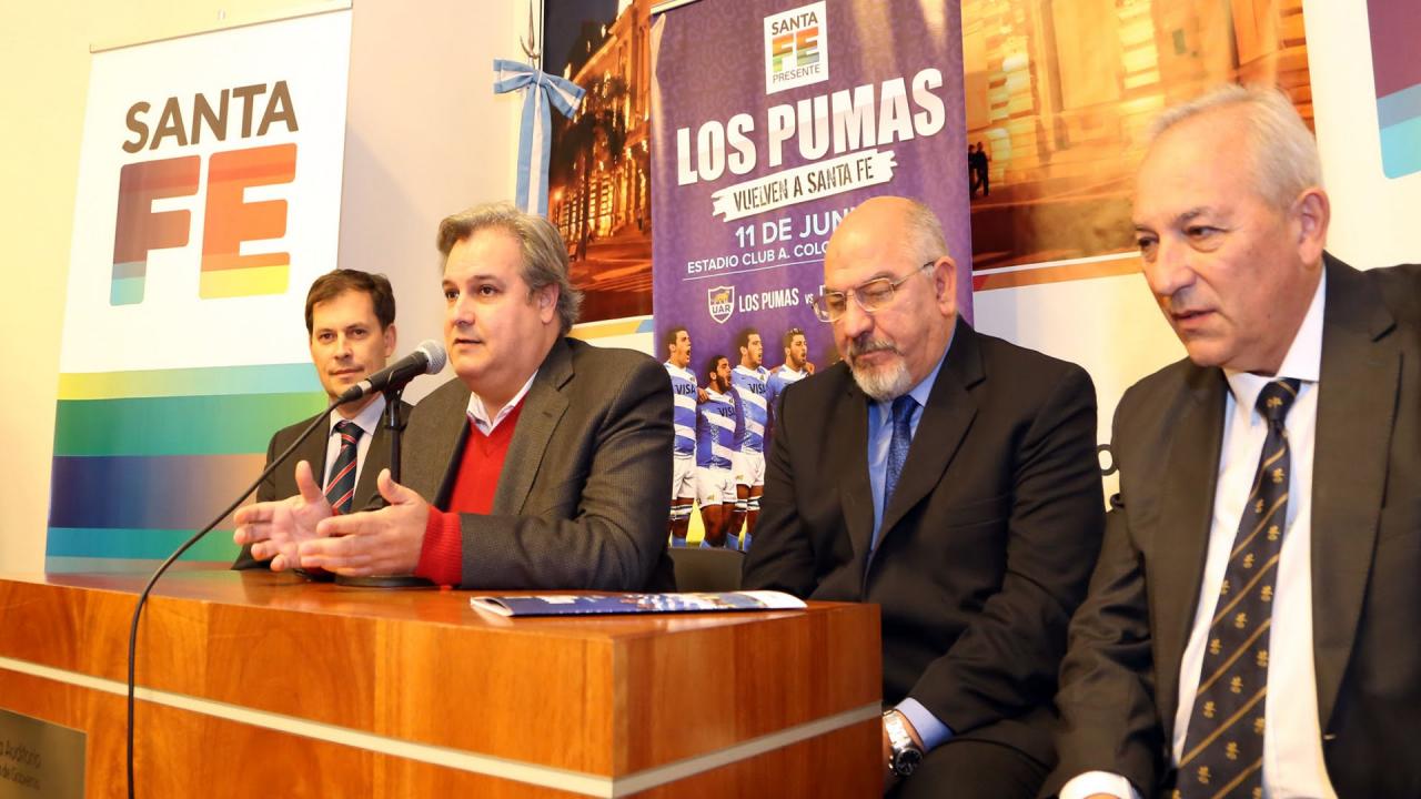  Los Pumas frente a Italia en Santa Fe