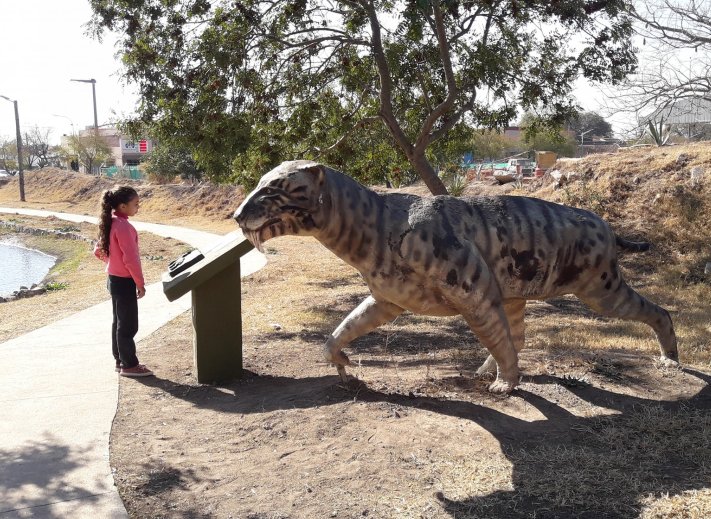 Inauguran el primer parque pleistocénico del país