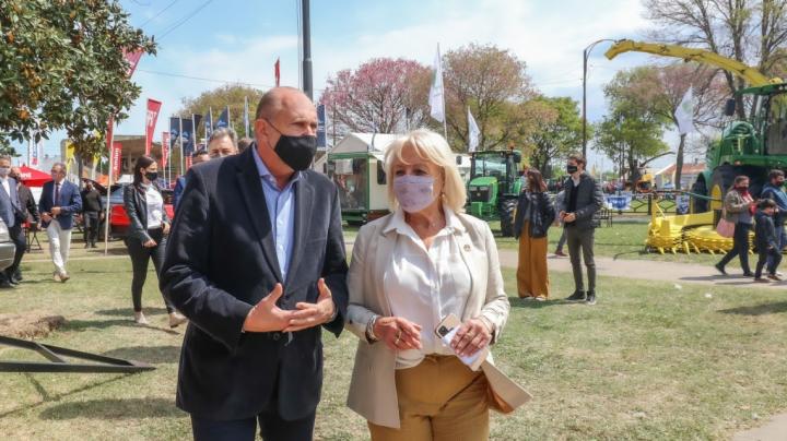 Perotti en la Expo Rural de Rafaela